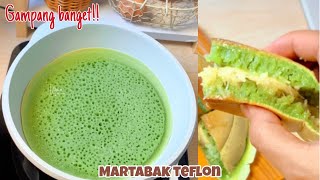 Resep Martabak Teflon Lembut, Manis, dan Bersarang Anti Gagal 100%