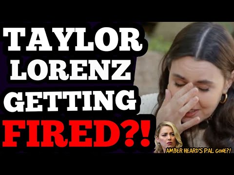Taylor Lorenz GETTING FIRED?! Amber Heard’s pal PANICS and ATTACKS Washington Post! Depp WINS AGAIN!