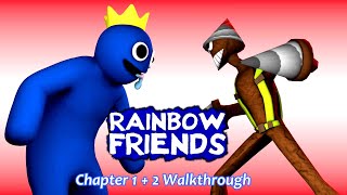 Rainbow Friends Chapter 1+2 Walkthrough