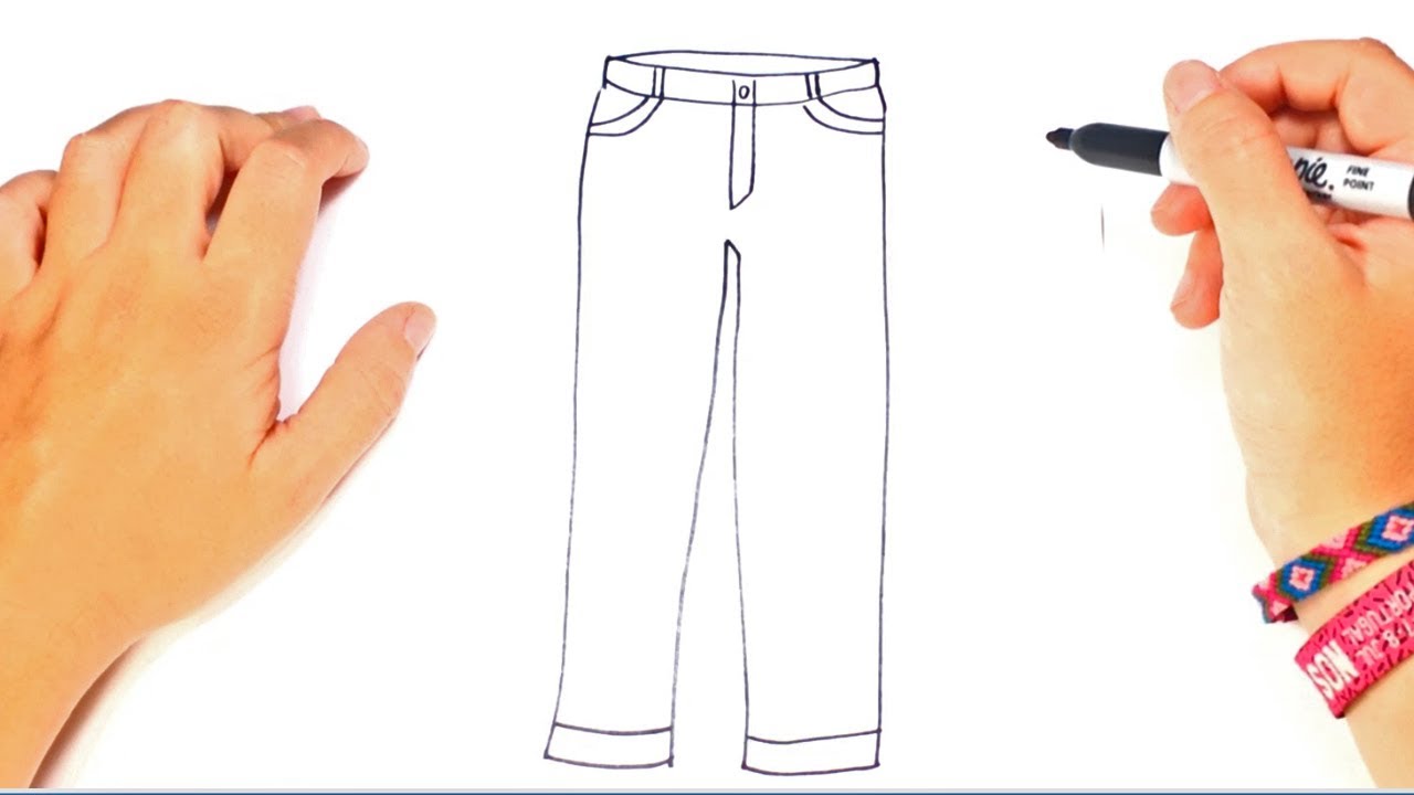 How to Draw Pants - Easy Drawing Tutorial For Kids