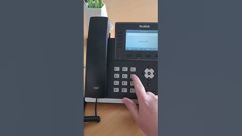 Yealink Desk Phone Tutorial