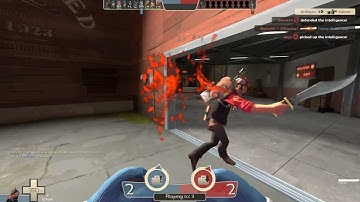 Spy Misses Easy Backstab - TF2