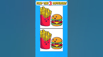 find the 3 different || #260 || finding || #puzzle​ #different #game #shorts #shortfeed