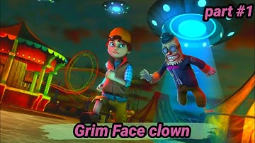 Grim Face clown Horror game NENO GAMEING