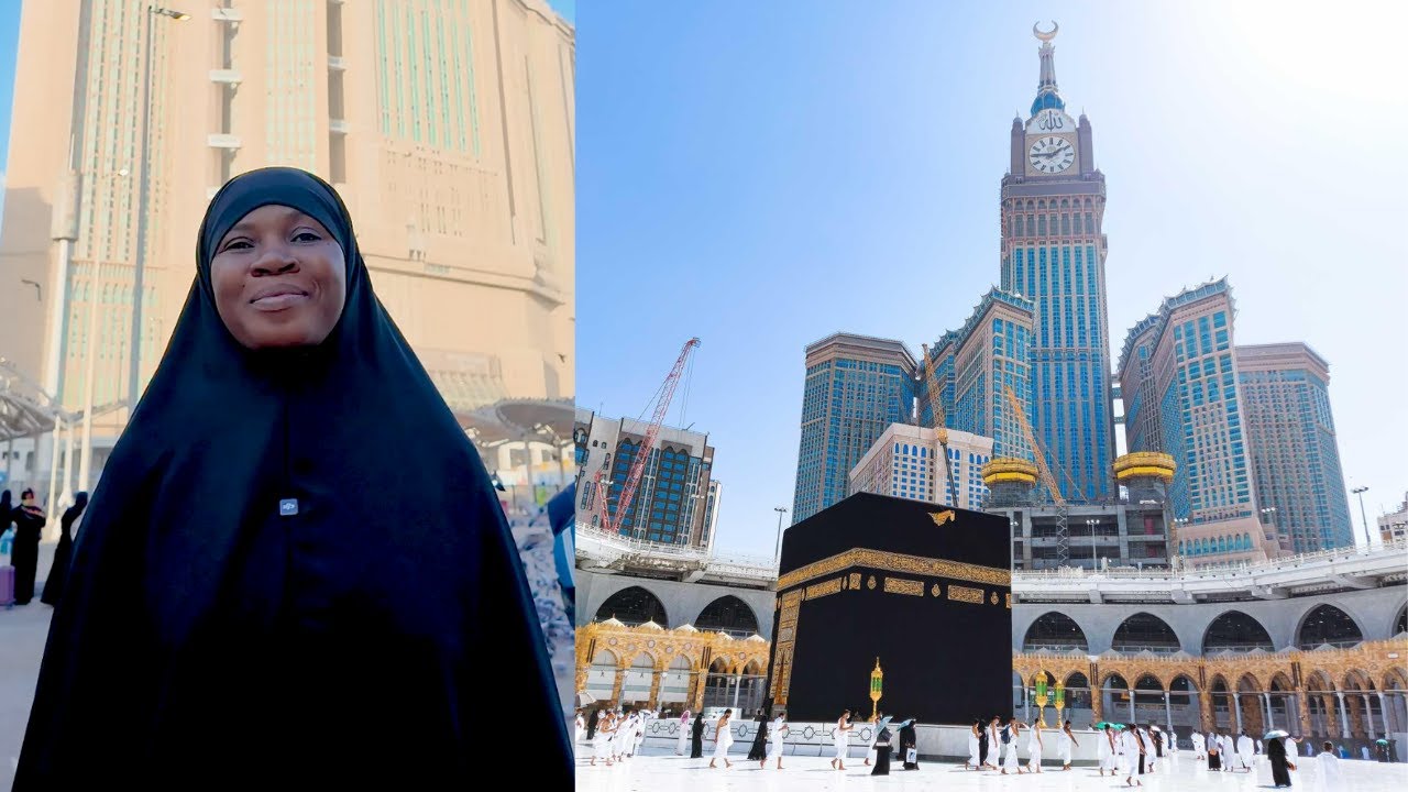 Machozi yamtoka Ukht Fatma Mdidi Baada ya Kuiona Al Kaaba Makkah Maashallah