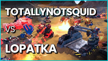 Lopatka VS Totally not Squid - Beyond All Reason 1v1 Cast