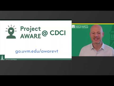 What is Project AWARE at CDCI?