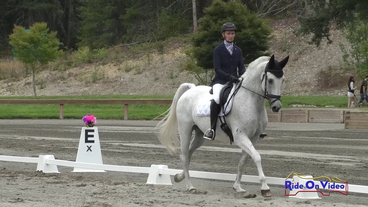 horseshoe bend 103D Sara Mackenzie on Cowboy Casanova Training Rider Chams Dressage Aspen Farms Sept. 2019