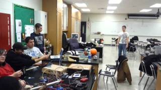 X-Box Kinect controlling pneumatic FIRST team 3604.mp4