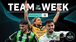 Tuttosvenskan Team of the Week - Omgång 27 av Allsvenskan