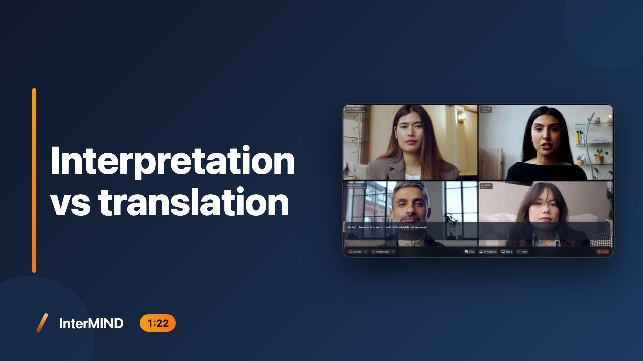 Interpretation vs translation: the difference in one minute — and why it matters (2026)