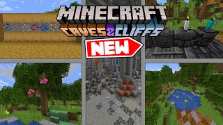 New ORE Textures! (Minecraft Caves & Cliffs UPDATE)