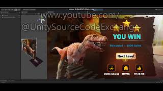 Angry Dinosaur Simulator Games: City Attack 3D  sellunitysourcecode screenshot 5