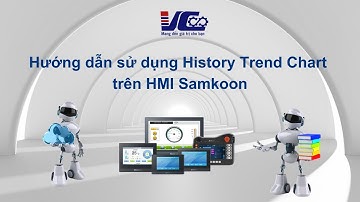 #27 Hướng dẫn sử dụng History Trend Chart trên HMI Samkoon #hmisamkoon