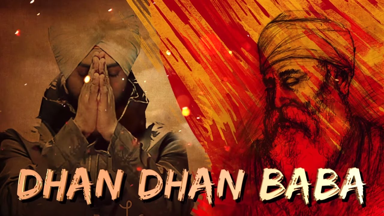 DILJIT DOSANJH  DHAN DHAN BABA  Lyrical Video   Punjabi Brand New Songs
