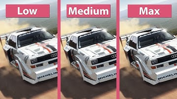 DiRT Rally – PC Low vs. Medium vs. Maximum Graphics Comparison