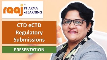 CTD eCTD regulatory submissions