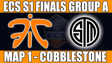 Fnatic vs TSM | Finals Group A Map 1 (Cobblestone) ECS S1 2016 CS:GO (24.06.2016)