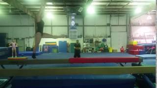 Noelle Decesare Beam Practice July 2016