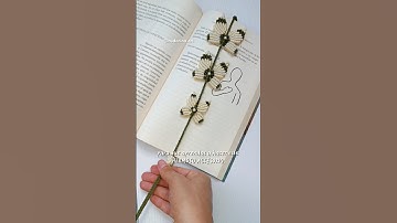 Bookmark | SEPARADOR de LIBROS en Macramé. Tutorial en el Canal 💖 #diymacrame #bookmark