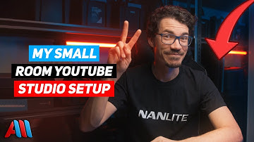 Setting Up A Small YouTube Studio At Home (2021 Studio Setup & Tour)