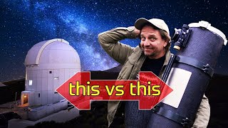 My DIY telescope vs $1million Observatory: A Canary Island Special