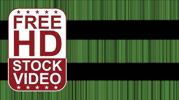 Free Stock Videos – abstract animated green vertical lines in rows on black background 2D animation