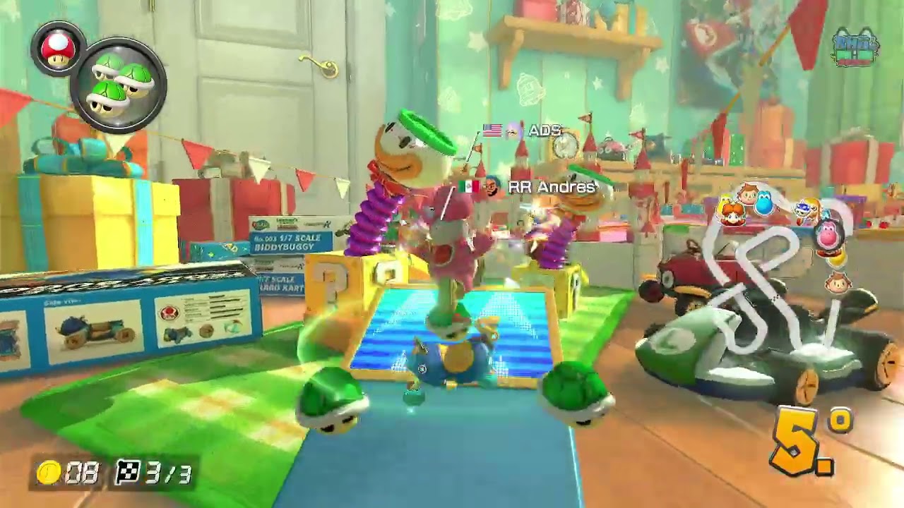 MK8D - SQ 2v2 con Andres