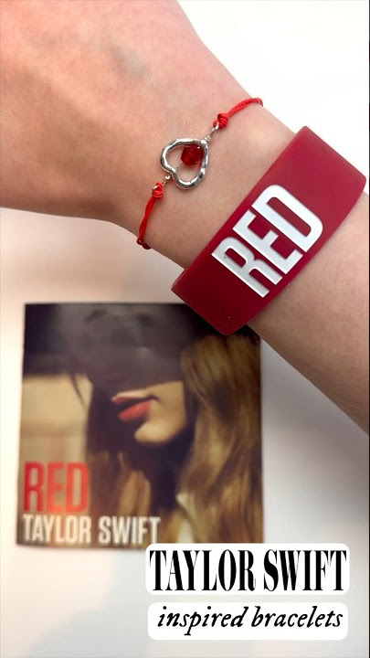 10 DIY Bracelets inspired by TAYLOR SWIFT eras! 🎤 🪩 ✨ 