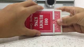 001 Rummy King Playing Cards Opening/Unboxing/Reveal