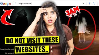 Scary WEBSITES you should NEVER visit🤭 !! *Weird things*
