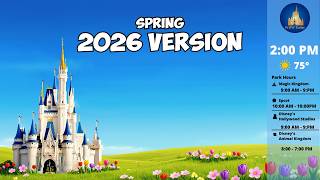 Spring at Walt Disney World 🌸 Relaxing Resort TV Ambience & Music screenshot 1