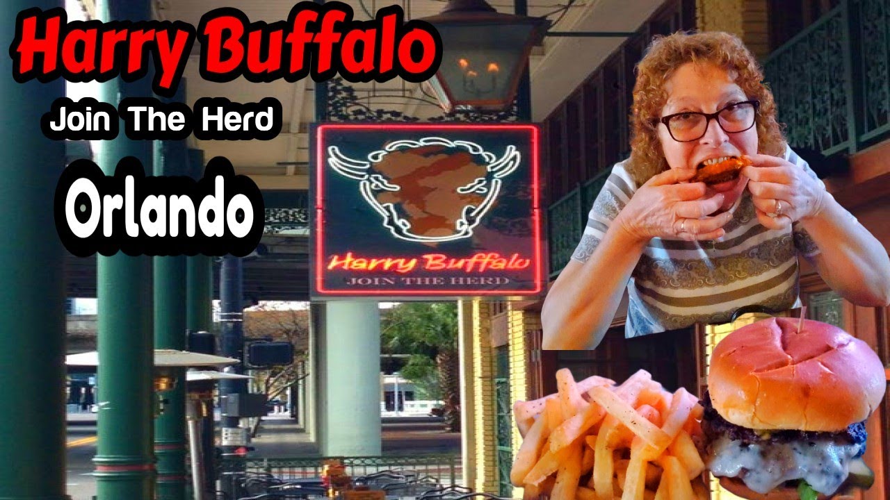 Harry Buffalo New Menu Items🦬 Burger & Wings YouTube