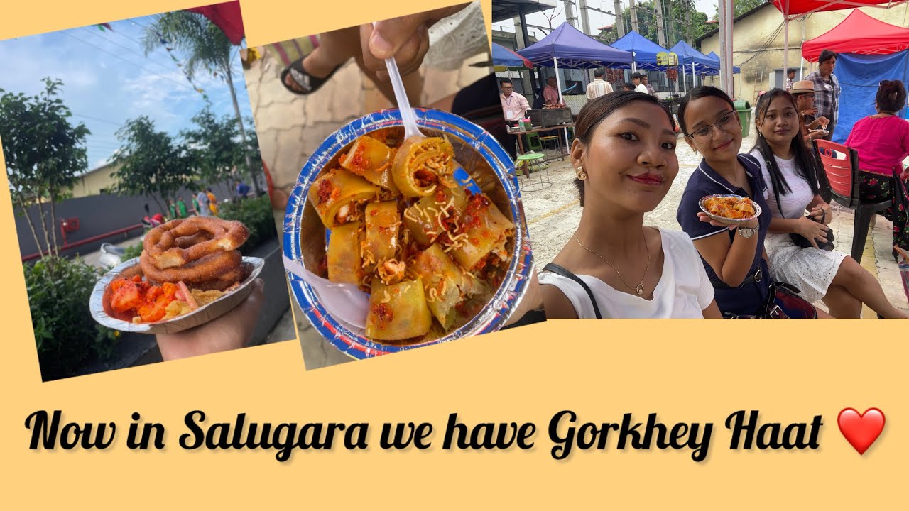 Gorkhey haat for the first time in Salugara ✌🏻🙃// Siliguri // Sisters