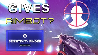 Aimlabs Sensitivity Finder gave me AIMBOT in Valorant