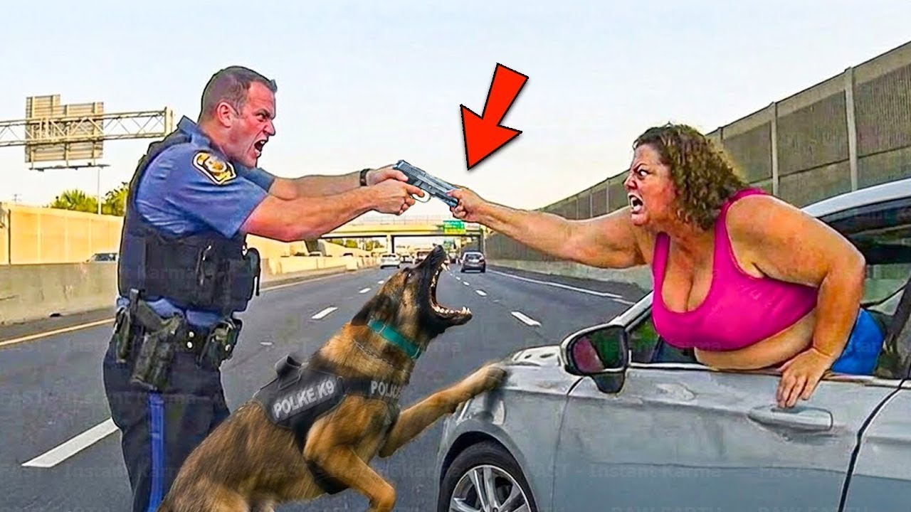 When People MESSED with the Wrong Cops | Dashcam Instant Karma #4