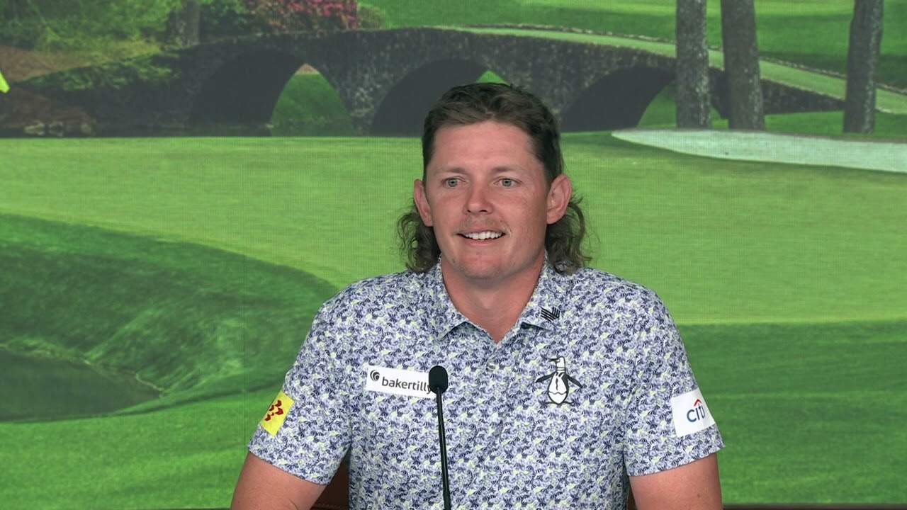 2023 Masters Tournament - Practice Round Press Conference - Cameron Smith Full Interview