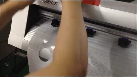MYCUT cutting plotter 3M Reflective film cutting