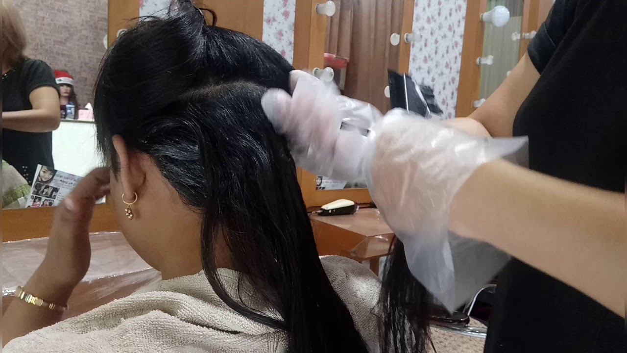 BELAJAR SMOOTHING  RAMBUT  TEKNIK MELURUSKAN RAMBUT  YG  SUDAH  