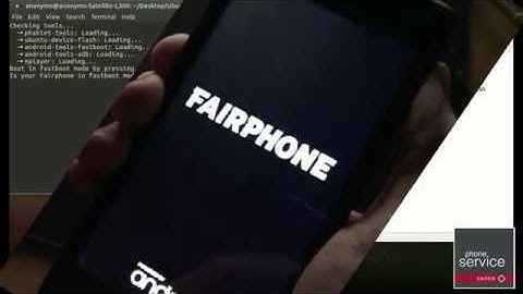 Instruction video: How to install UbuntuTouch on Fairphone 2