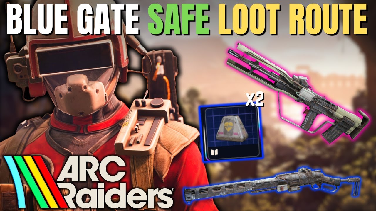 INSANE Blue Gate SOLO Loot Run Guide in Arc Raiders! EPIC Blueprints ...
