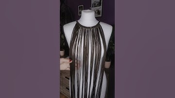 Simple and easy to make macrame dress SOON...🙂 #macramedress #tutorialyoutube