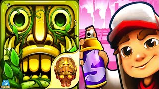 iGameMix🏛TEMPLE RUN 2 SKY SUMMIT⎮SUBWAY SURFERS HOUSTON 2021 ZOOMBIE JAKE👏 HD Gameplay #1052 screenshot 4