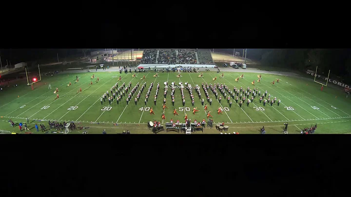 4K Video of J.M. Tate High School's Showband of the South - Final 2019 Performance