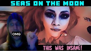 First Time Reaction To SEAS ON THE MOON (feat Lena Scissorhands) - Opium