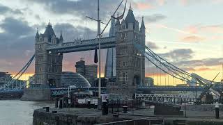 Slides Show City of London Thames River Tower Bridge 2023
