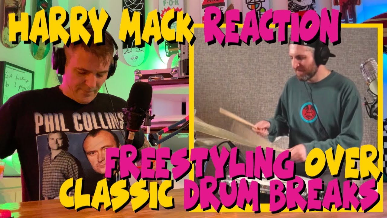 HARRY MACK #reaction: #Amen brother! Freestyling over drum breaks | Liquor & Whoas - sip and react