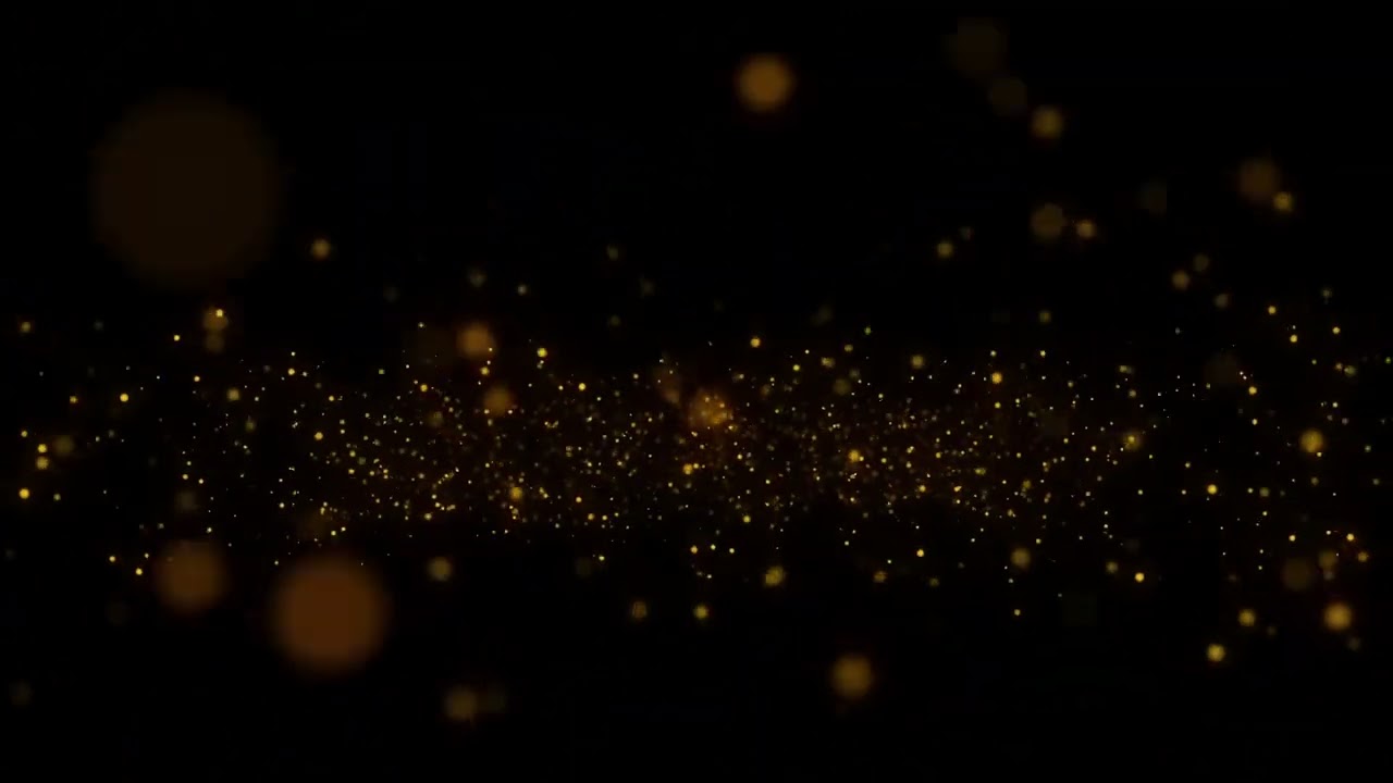 ClearMotion Graphics. golden-particles-overlay-decoration