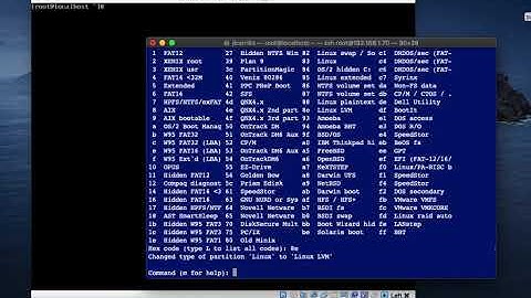 Creación de particiones - RedHat / Rocky Linux / Alma Linux / Oracle Linux / CentOS