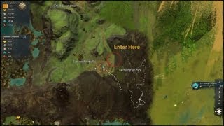 Guild Wars 2: Queensdale Demongrub Pitts Jump Puzzle